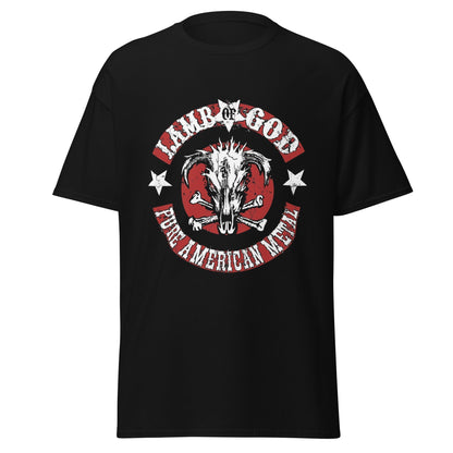 Lamb Of God - Pure American Metal Jumbo Print T-ShirtT-Shirt Black