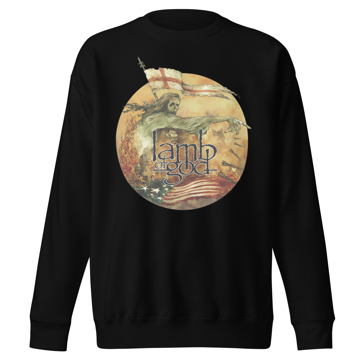 Lamb of God This Way Sweatshirt Black