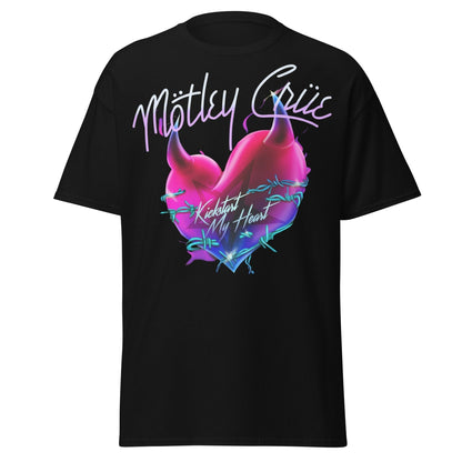 Motley Crue Kickstart Jumbo Print T-shirt Black