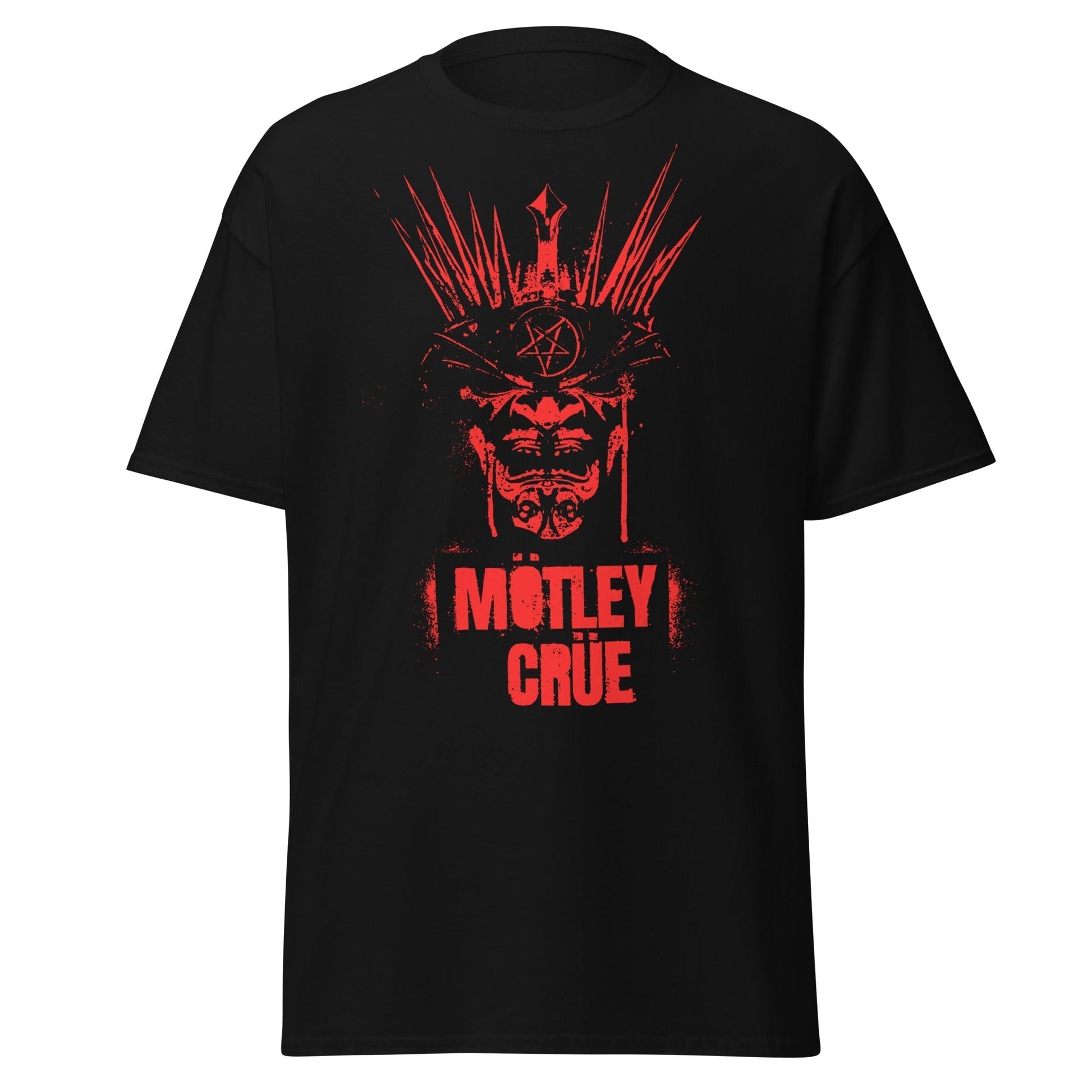 Motley Crue - Mind Blown Jumbo Print T-Shirt Black