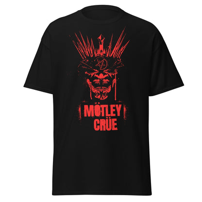 Motley Crue - Mind Blown Jumbo Print T-Shirt Black