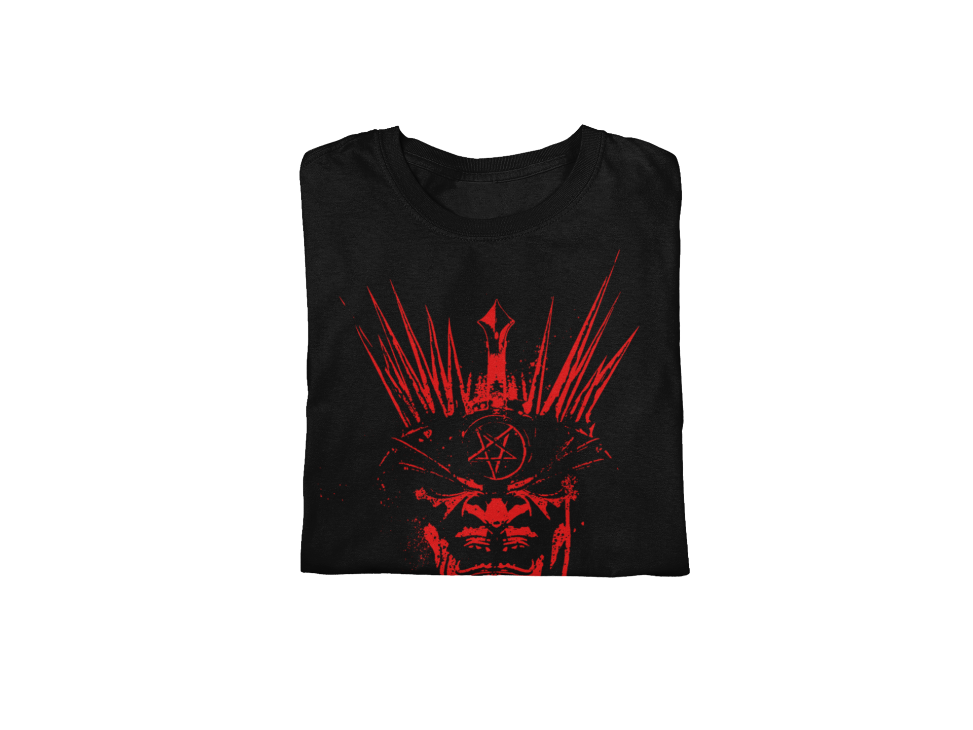 Motley Crue - Mind Blown Jumbo Print T-Shirt Black