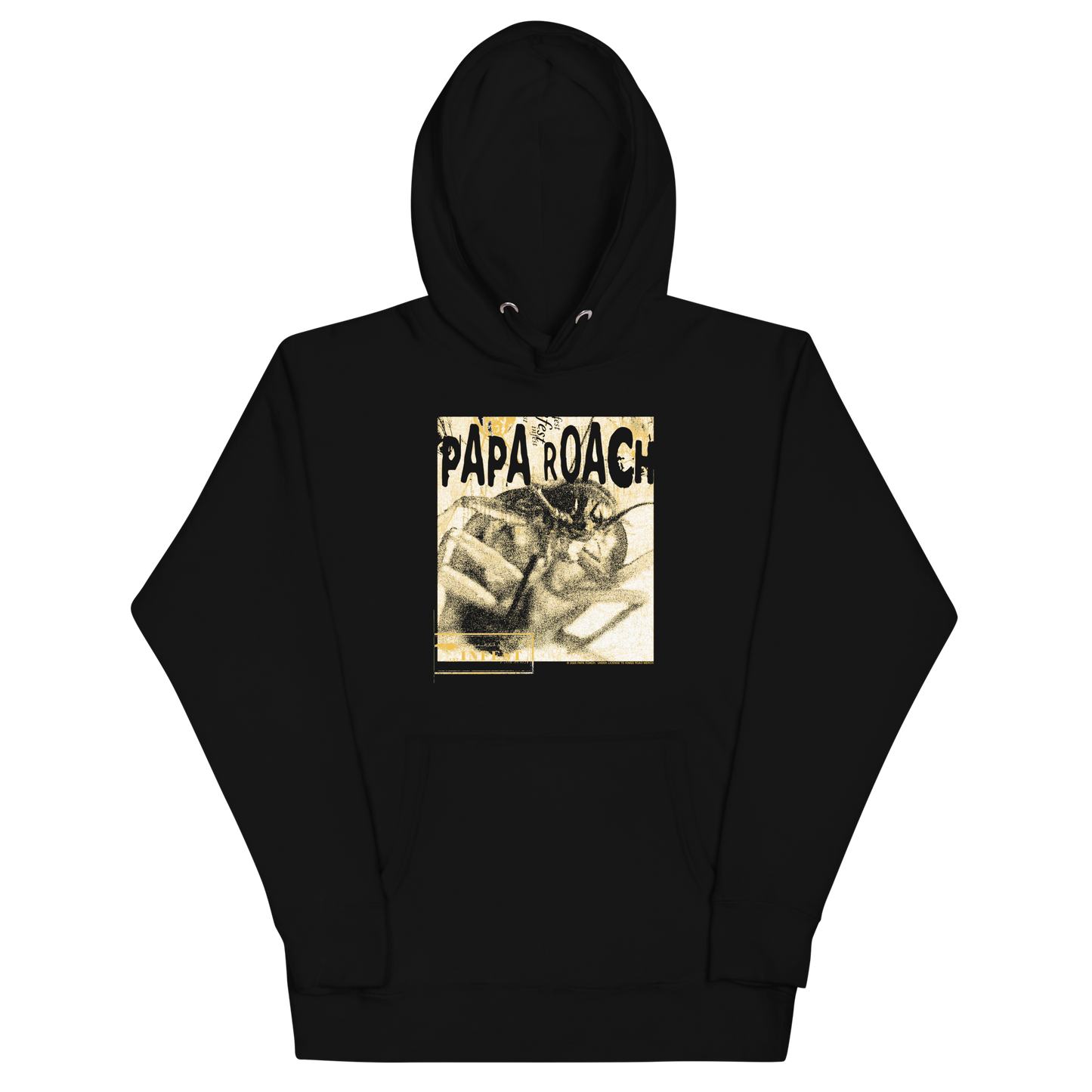 Papa Roach Big Bug Hoodie Black