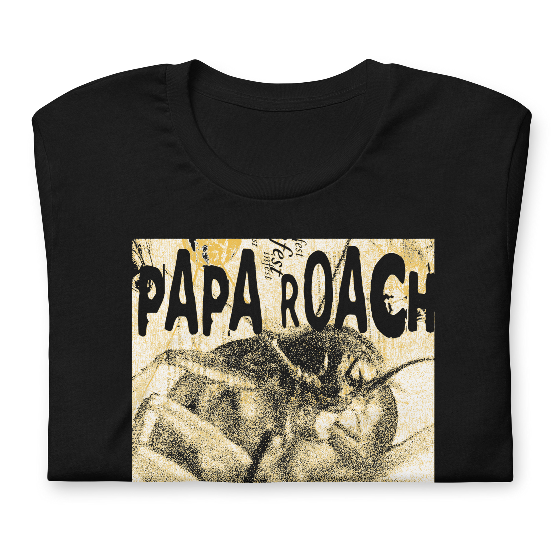 Papa Roach Big Bug T-Shirt Black