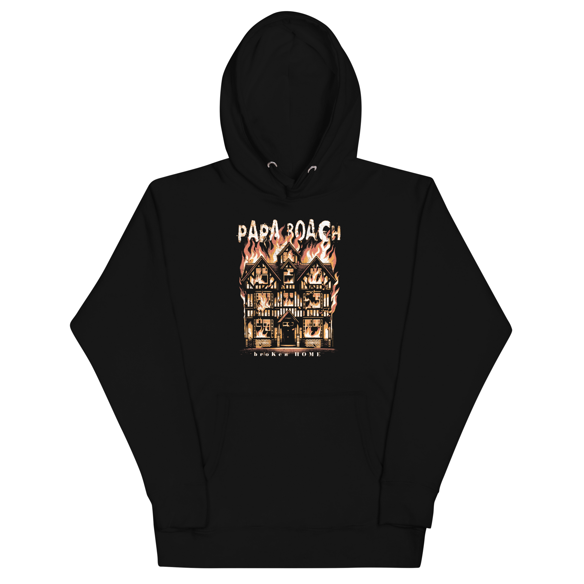 Papa Roach Broken Home Hoodie Black