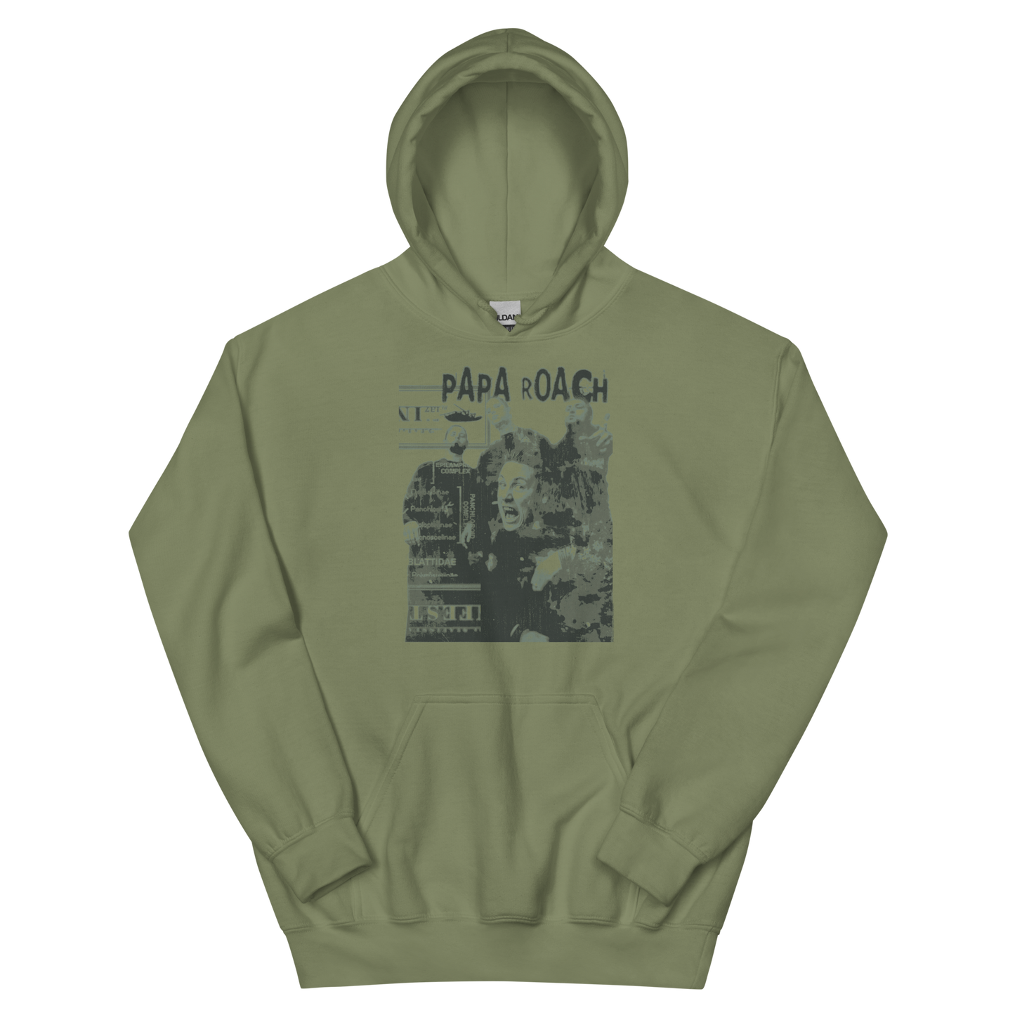 Papa Roach Last Resort Hoodie Sage