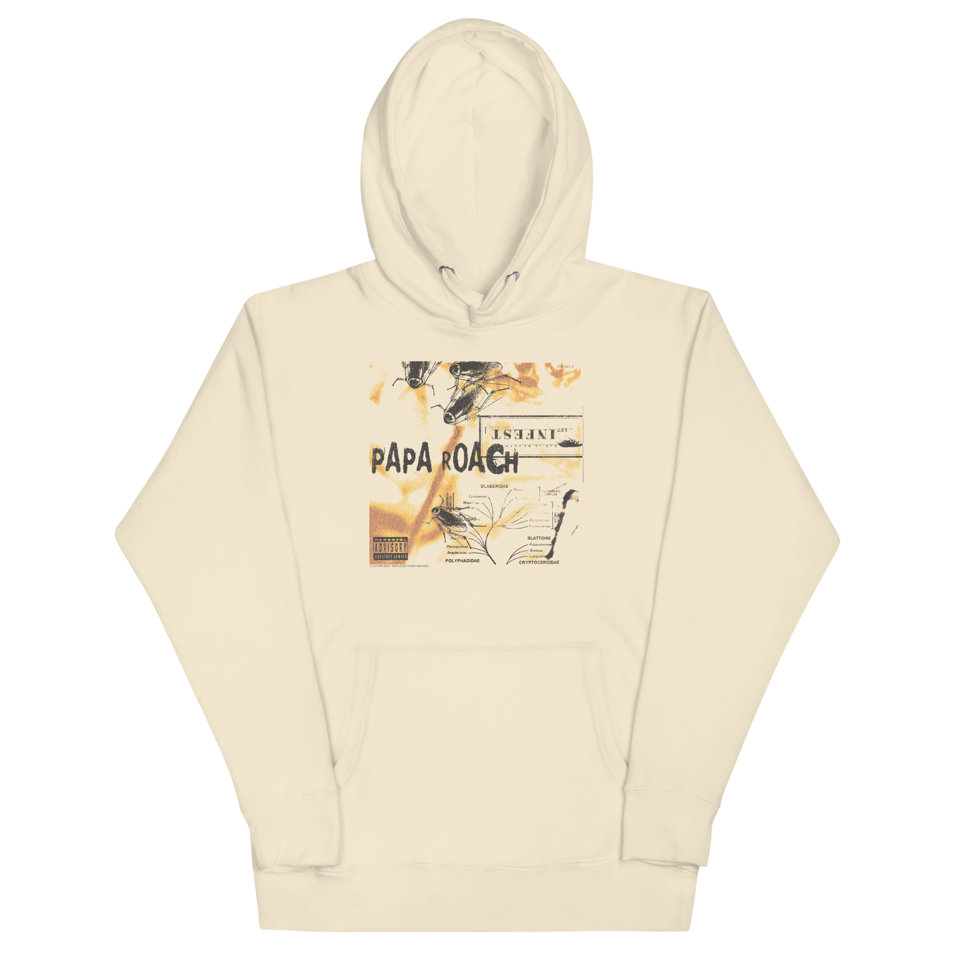 Papa Roach OG Infest Hoodie Natural