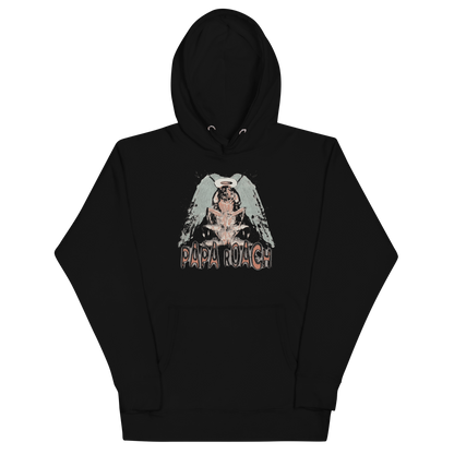 Papa Roach Roach Motel Hoodie White