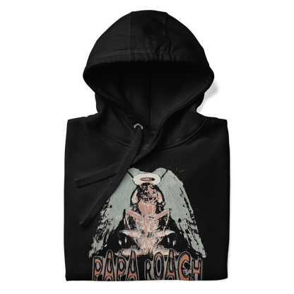 Papa Roach Roach Motel Hoodie White