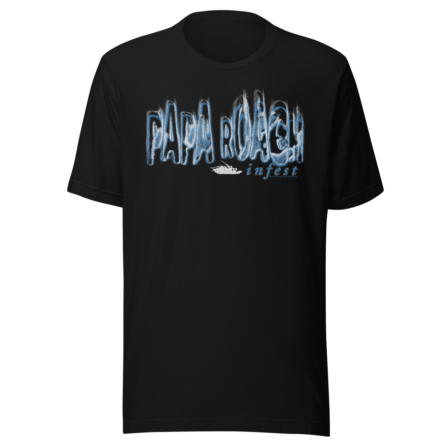 Papa Roach Tagged Bug T-Shirt Black