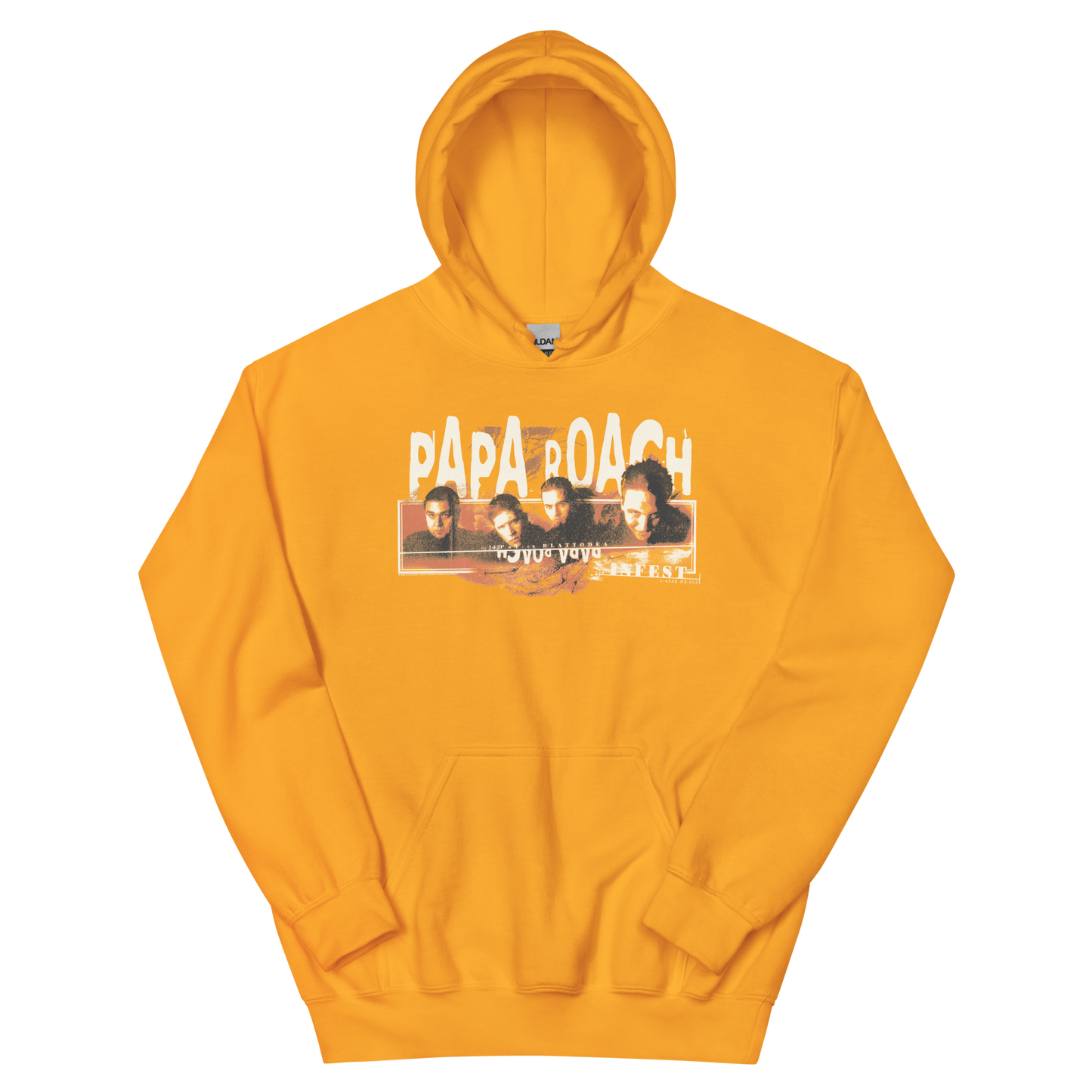 Papa Roach Vacavilles Finest Hoodie Yellow