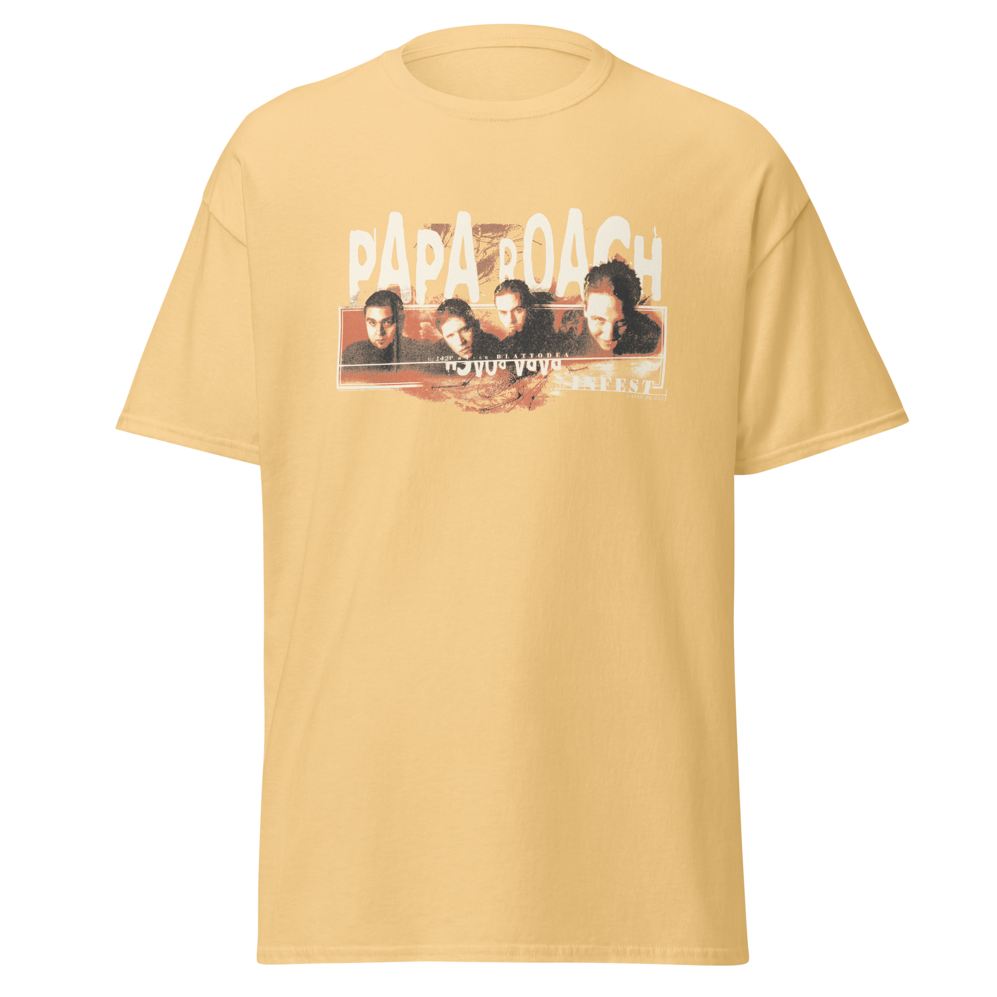 Papa Roach Vacavilles Finest T-Shirt Yellow