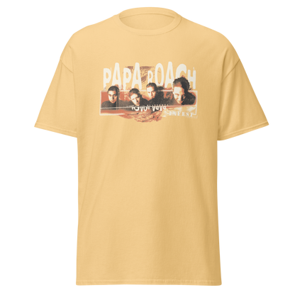 Papa Roach Vacavilles Finest T-Shirt Yellow