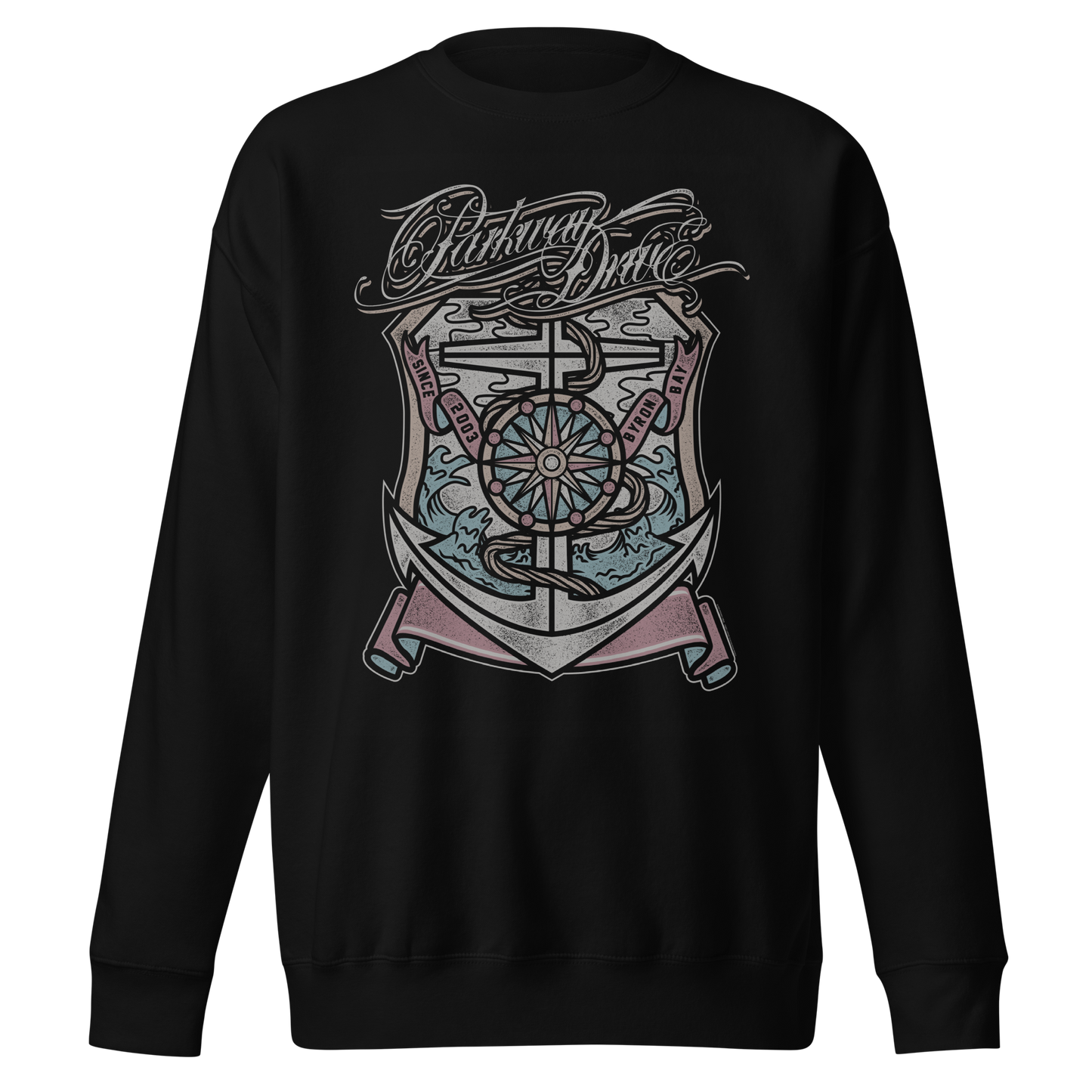 Parkway Drive Anchors Away Sweatshirt Black
