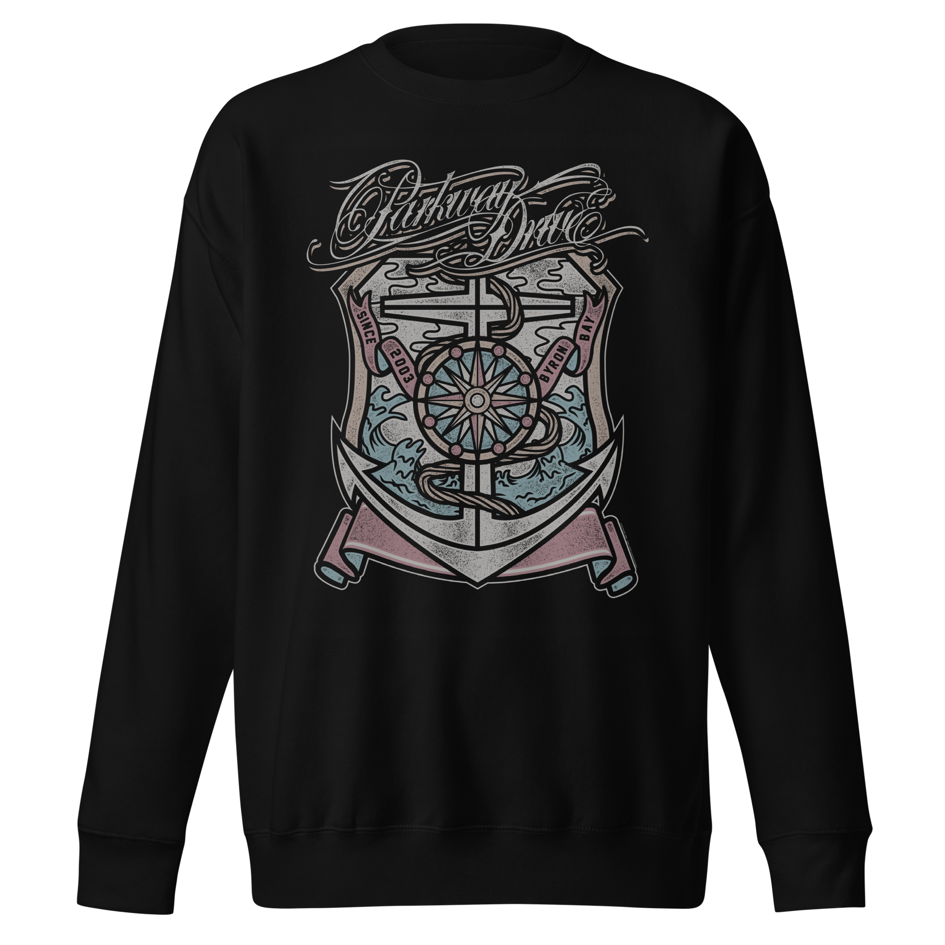 Parkway Drive Anchors Away Sweatshirt Black