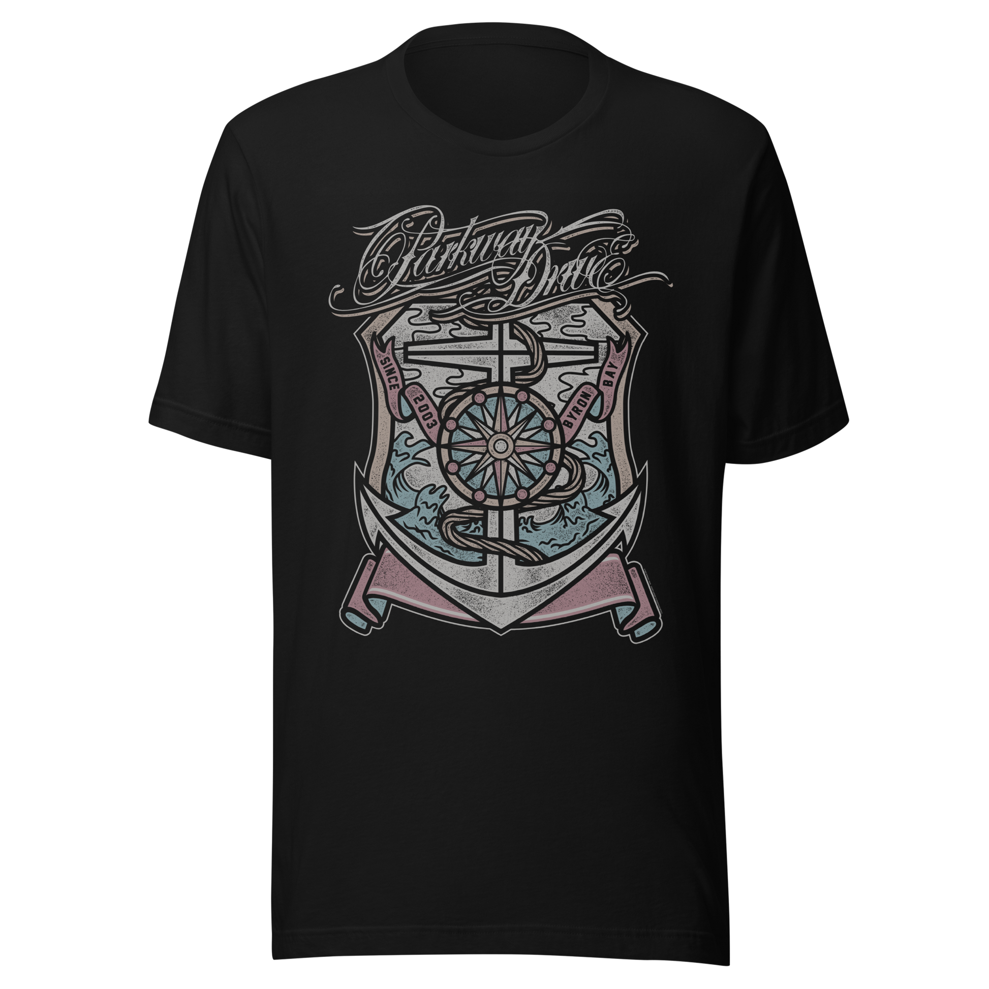 Parkway Drive Anchors Away T-Shirt Black