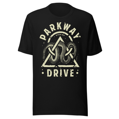 Parkway Drive Snakes and Shapes T-Shirt Black