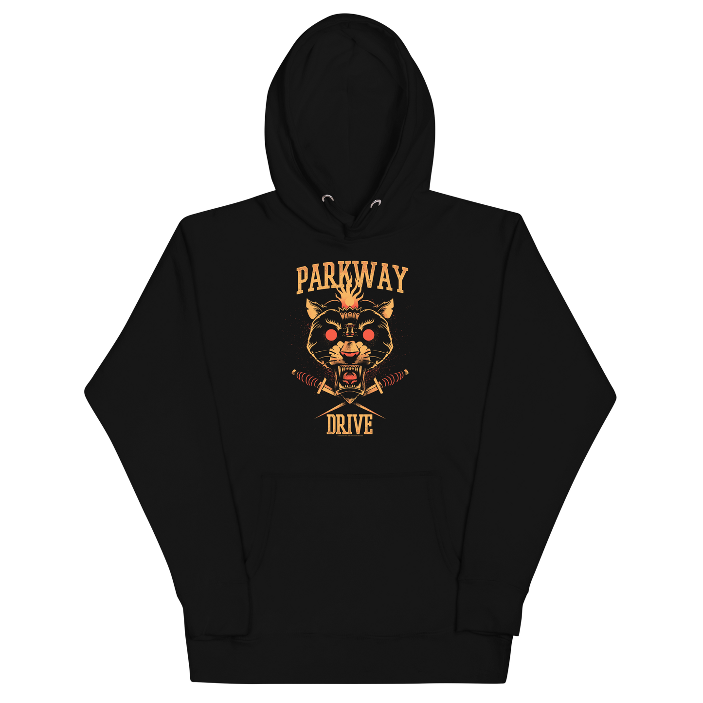 Parkway Drive Snarling Swords Hoodie Black