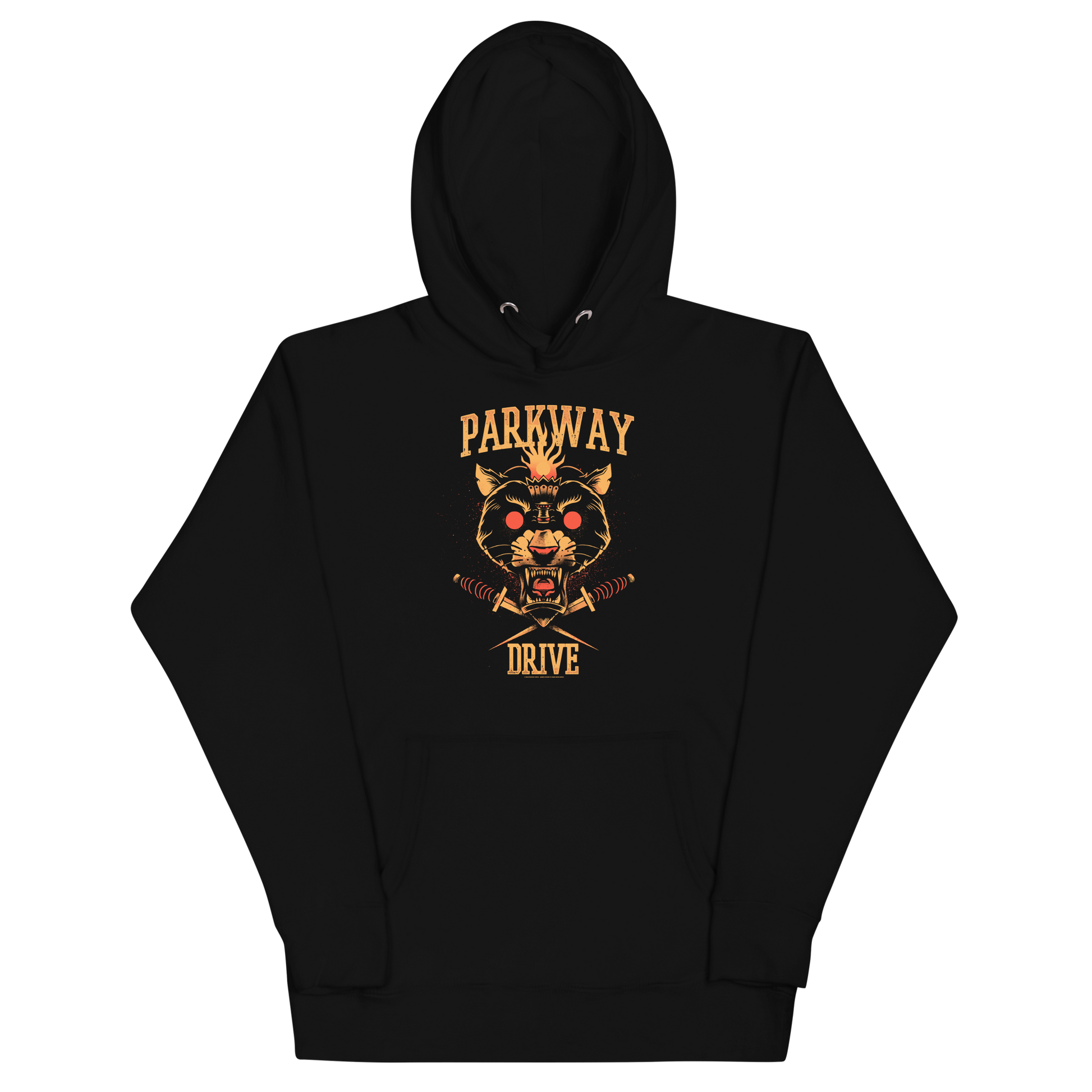 Parkway Drive Snarling Swords Hoodie Black