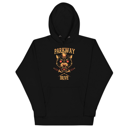 Parkway Drive Snarling Swords Hoodie Black