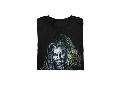 Rob Zombie - Classic Logo Jumbo Print T-Shirt Black