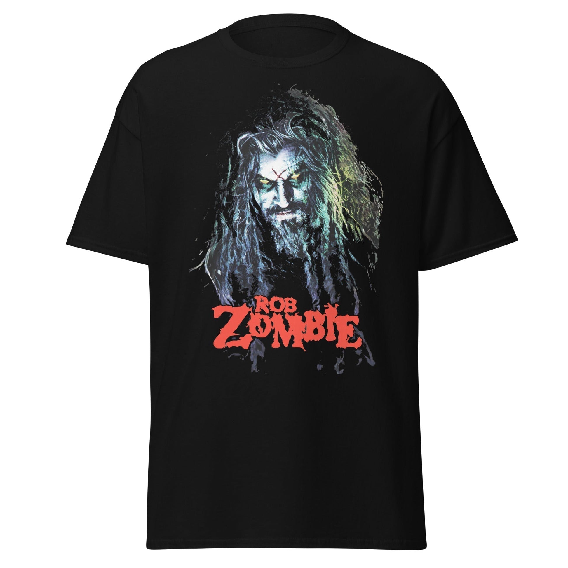 Rob Zombie - Classic Logo Jumbo Print T-Shirt Black