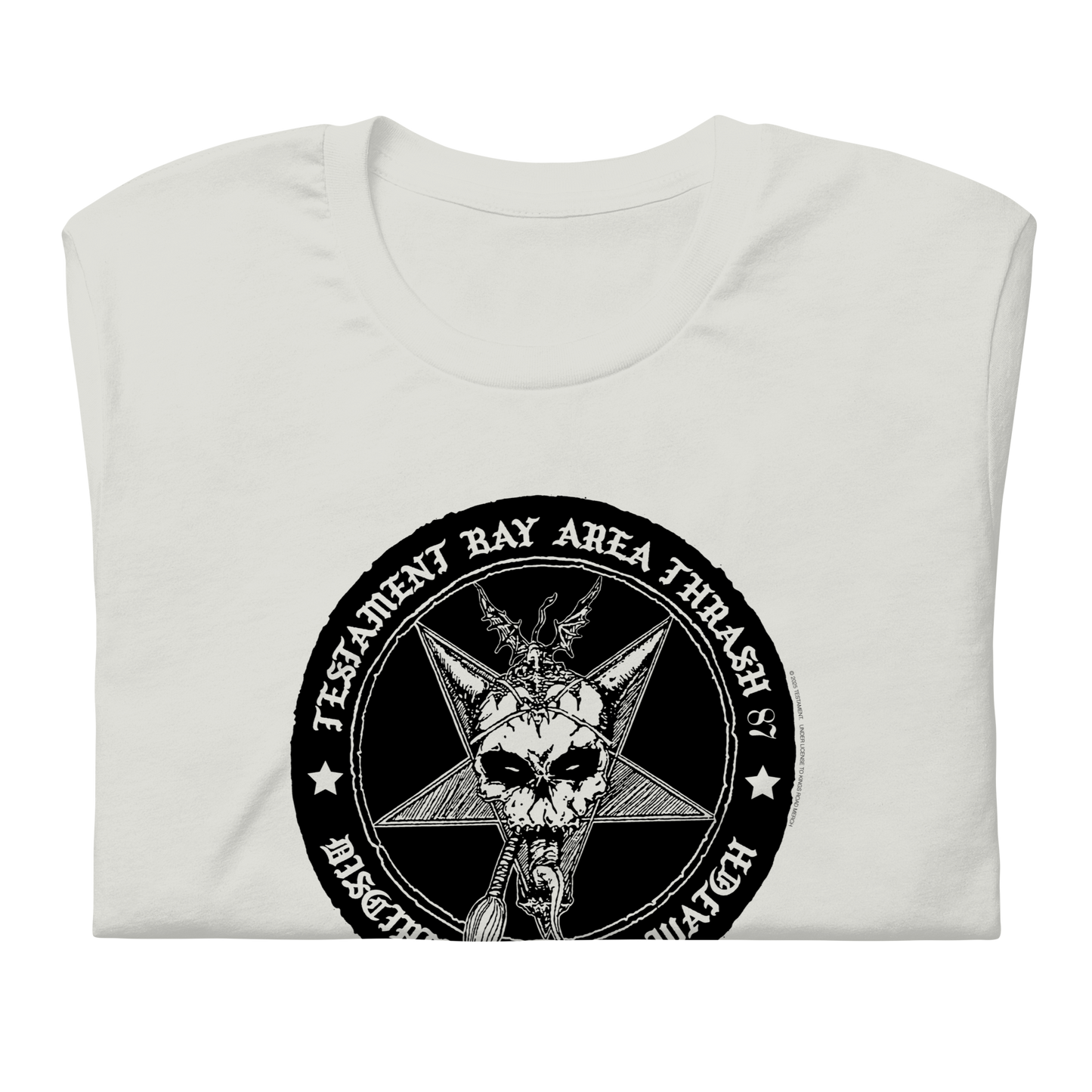 Testament Bay Area Thrash T-Shirt Gray