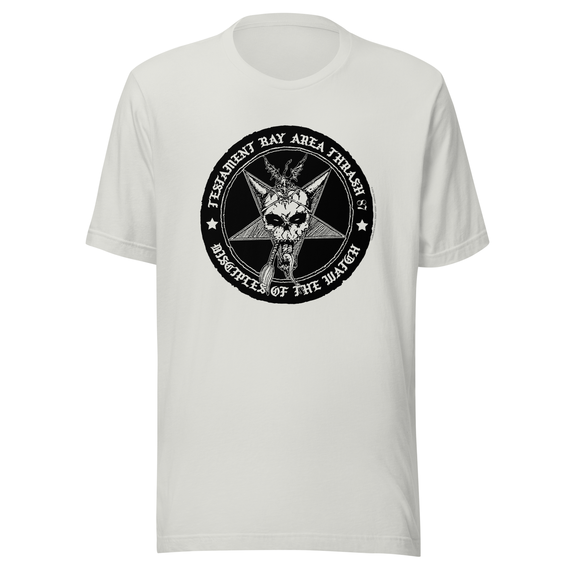 Testament Bay Area Thrash T-Shirt Gray