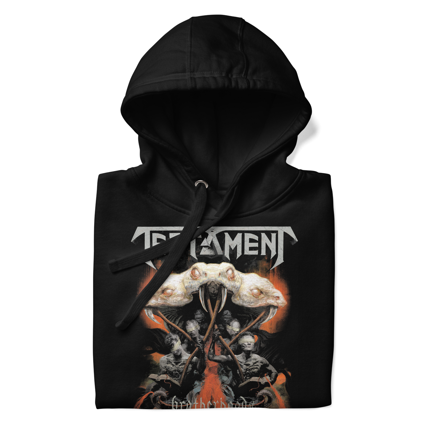 Testament Brotherhood of the Snake Hoodie Black