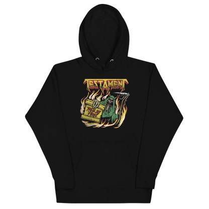 Testament Trial by Fire Hoodie Black