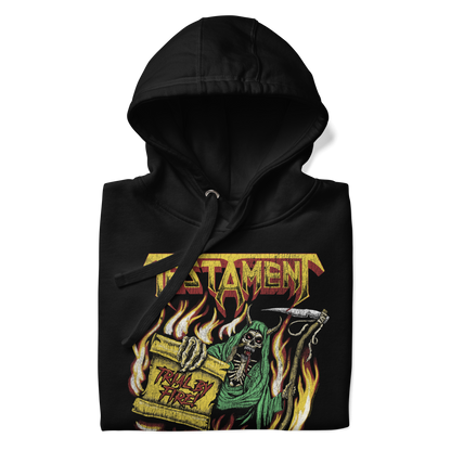 Testament Trial by Fire Hoodie Black