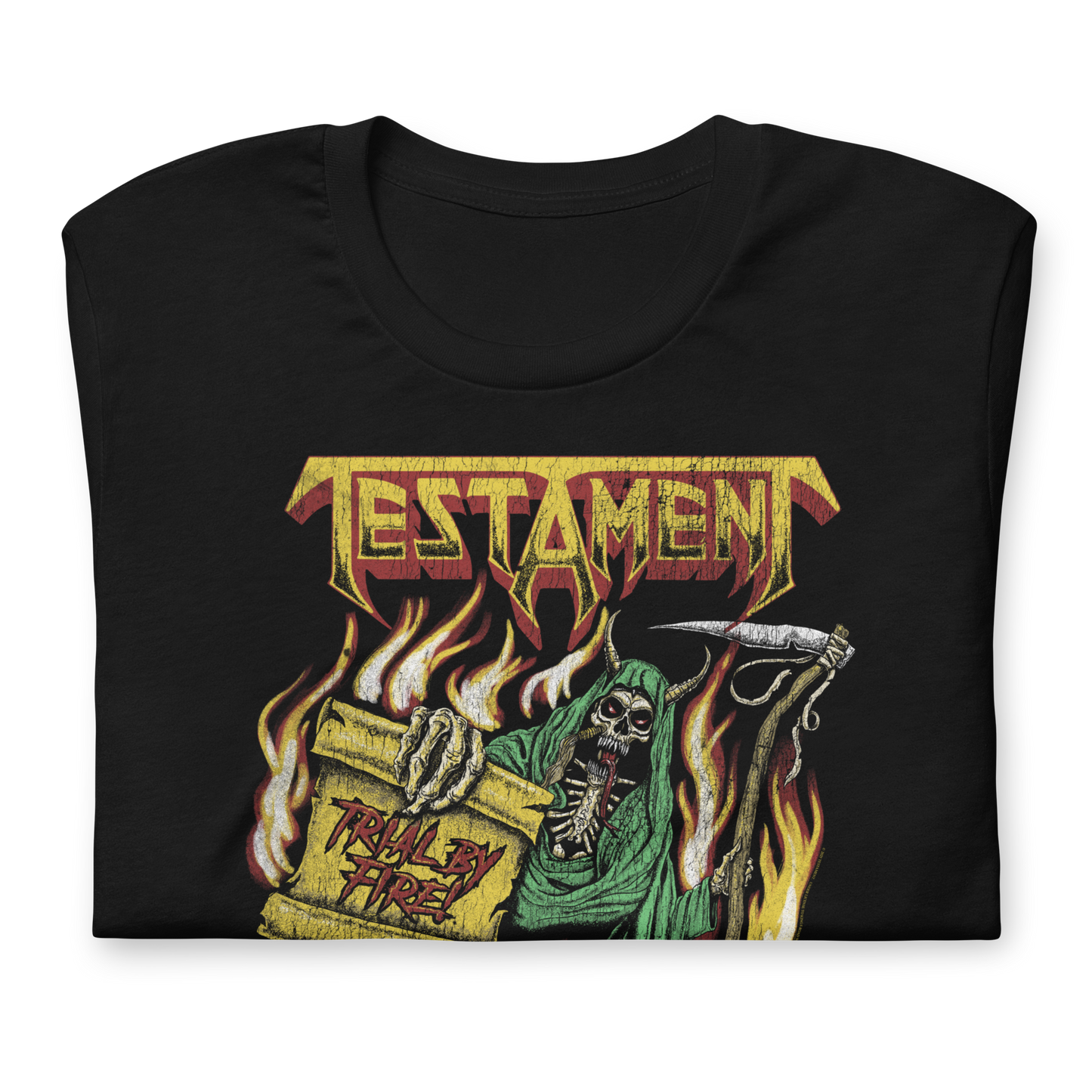 Testament Trial by Fire T-Shirt Black