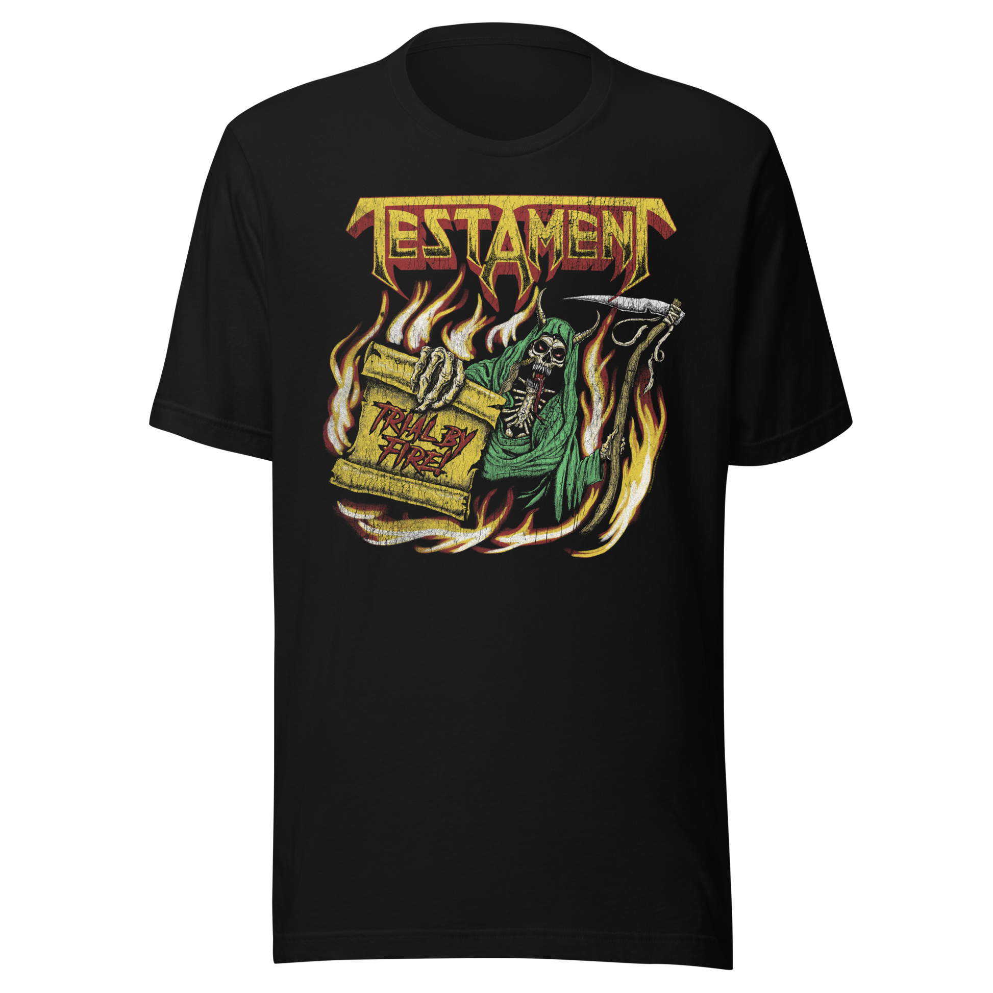 Testament Trial by Fire T-Shirt Black