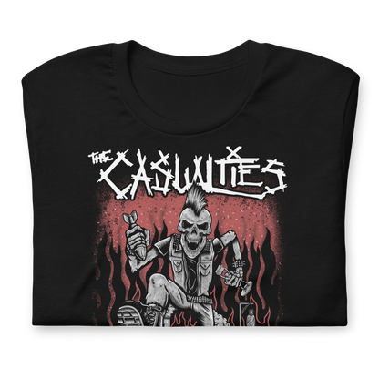 The Casualties All Out War T-Shirt Black