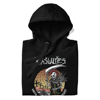 The Casualties Until Death Hoodie Black
