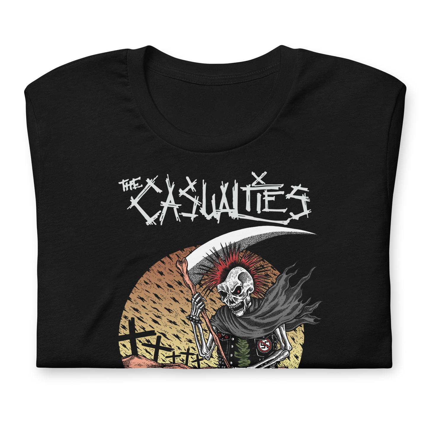 The Casualties Until Death T-Shirt Black