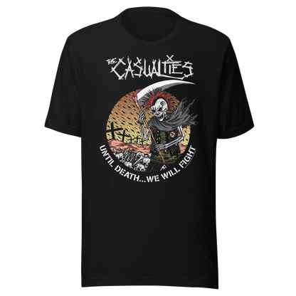 The Casualties Until Death T-Shirt Black