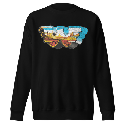 Waylon Jennings Among the Stars Sweatshirt Navy