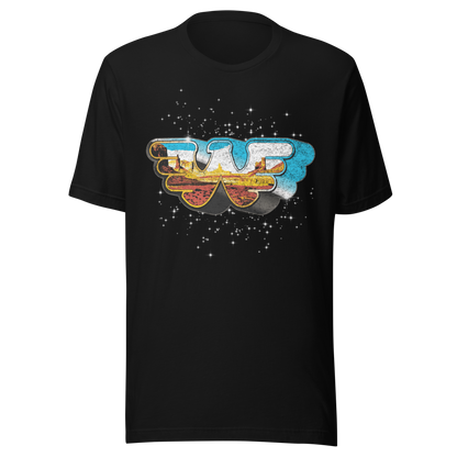 Waylon Jennings Eagle W T-Shirt Black