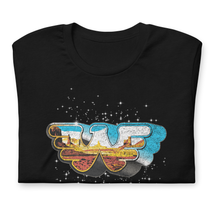 Waylon Jennings Eagle W T-Shirt Black