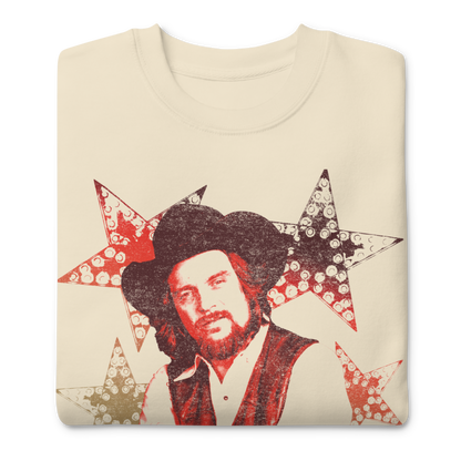 Waylon Jennings Littlefields Finest Sweatshirt Natural