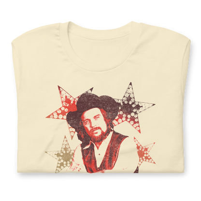 Waylon Jennings Littlefields Finest T-Shirt Natural
