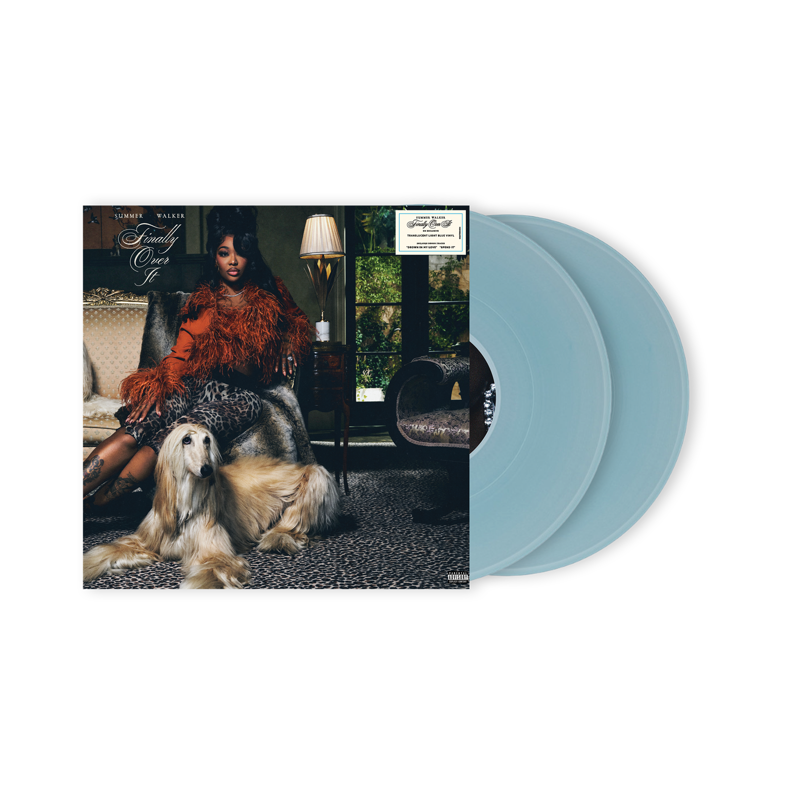 Finally Over It [Explicit Content] (Translucent Light Blue Colored Vinyl) (2 Lp's)