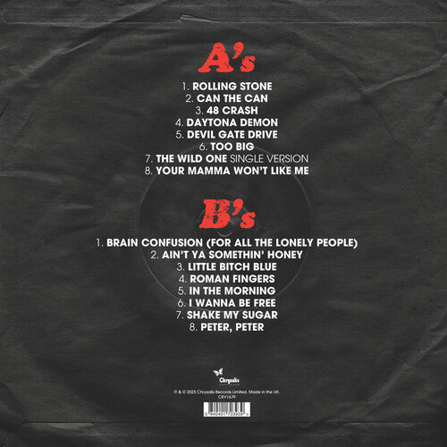 A's & B's (Limited Edition, 140 Gram Translucent Red Glitter Colored Vinyl)