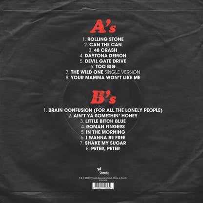 A's & B's (Limited Edition, 140 Gram Translucent Red Glitter Colored Vinyl)