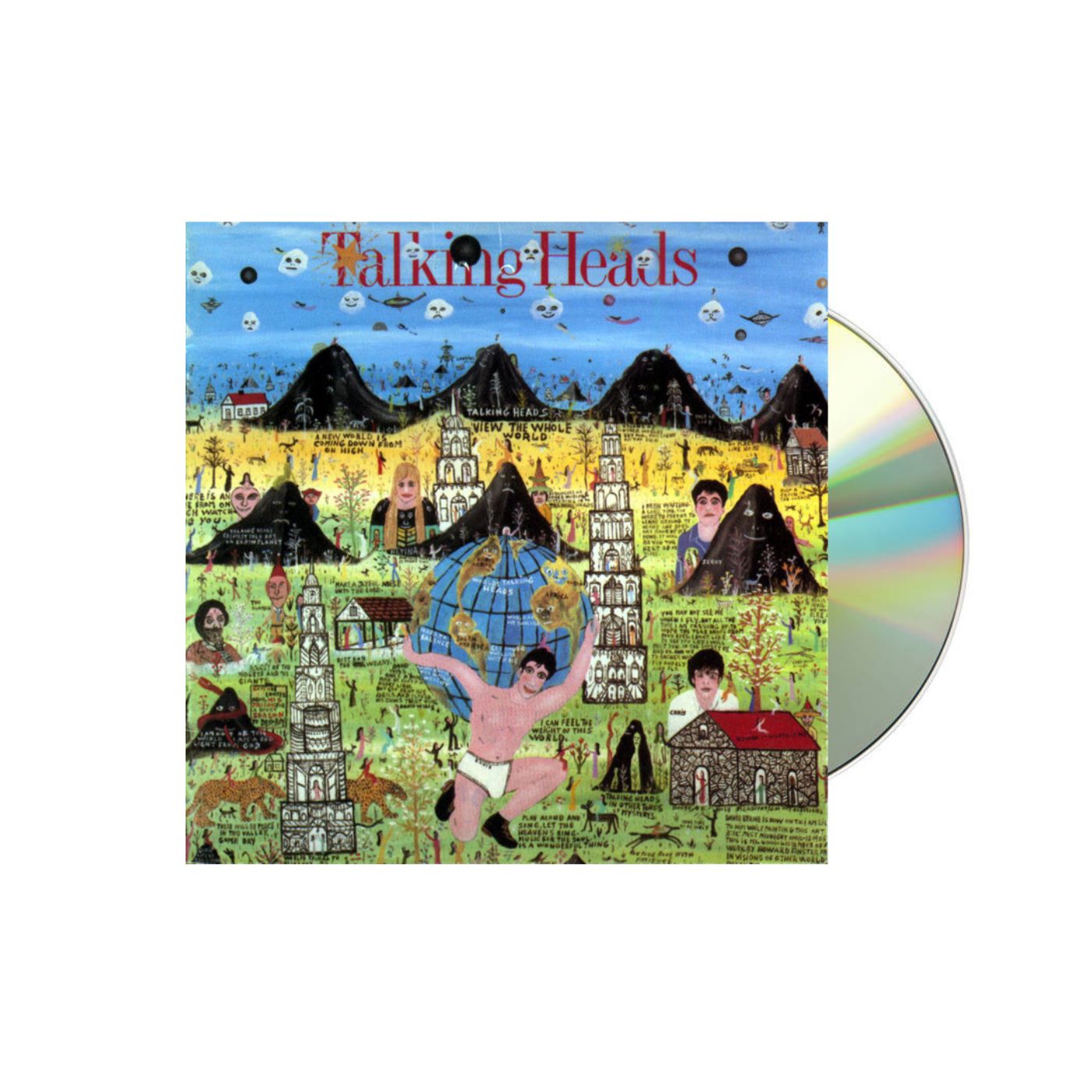 Talking Heads Little Creatures remastered European import CD with bonus tracks