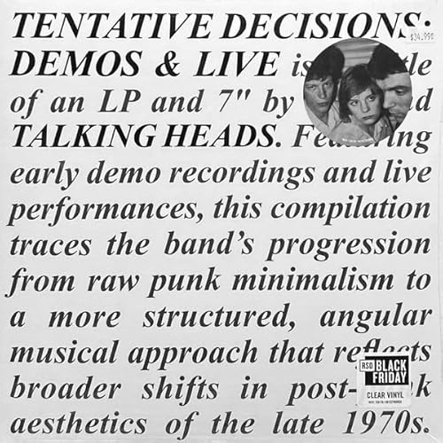 Tentative Decisions: 1974-1976 [Lp + 7"] [RSD 11.28.25]