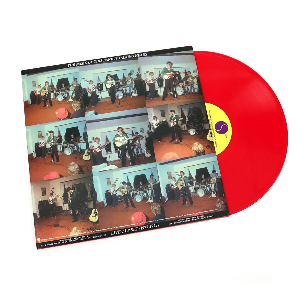 Talking Heads The Name of This Band Is Talking Heads SYEOR 2021 opaque red 2LP vinyl