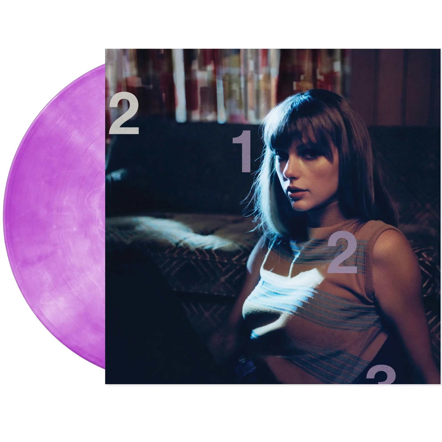 Taylor Swift Midnights [Explicit Content] (Indie Exclusive, Limited Edition, Colored Vinyl, Purple Marble)
