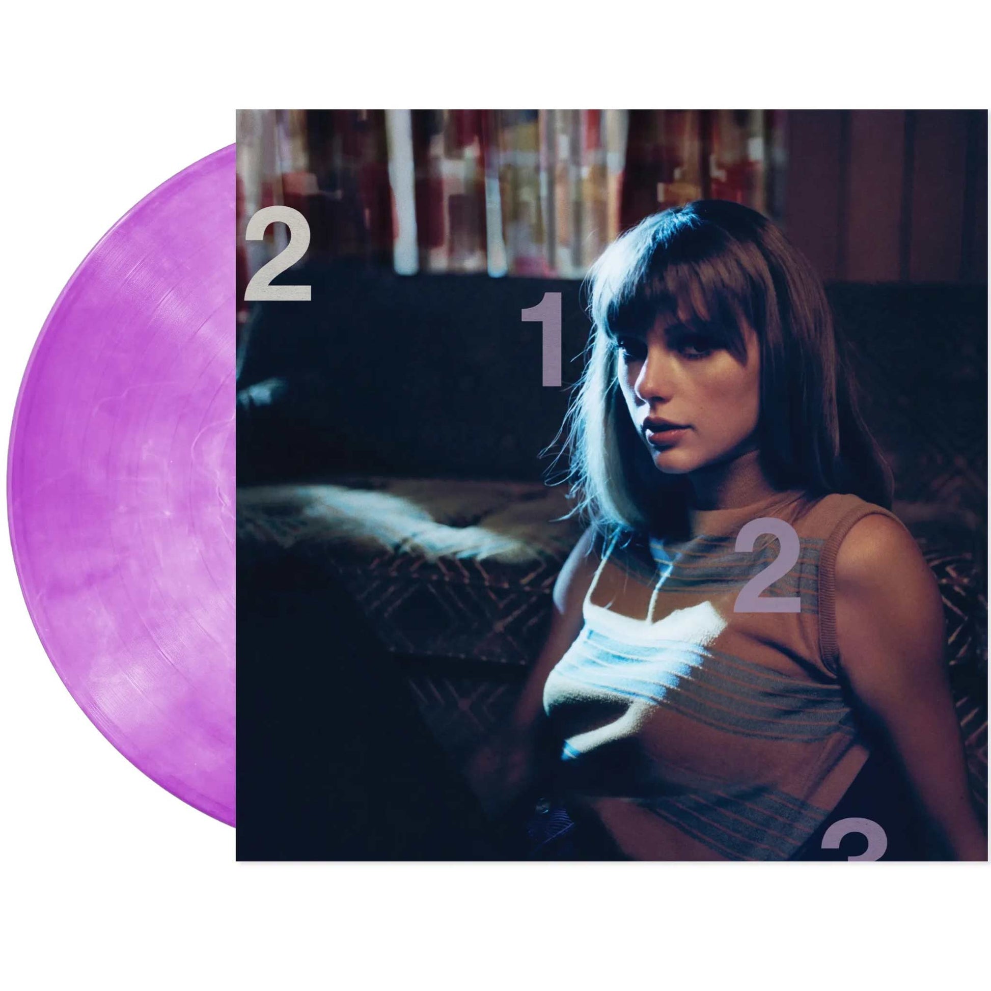 Taylor Swift Midnights [Explicit Content] (Indie Exclusive, Limited Edition, Colored Vinyl, Purple Marble)